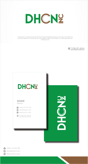 Logo Design by zebronicgraphic for DHCN Inc. | Design: #30825972