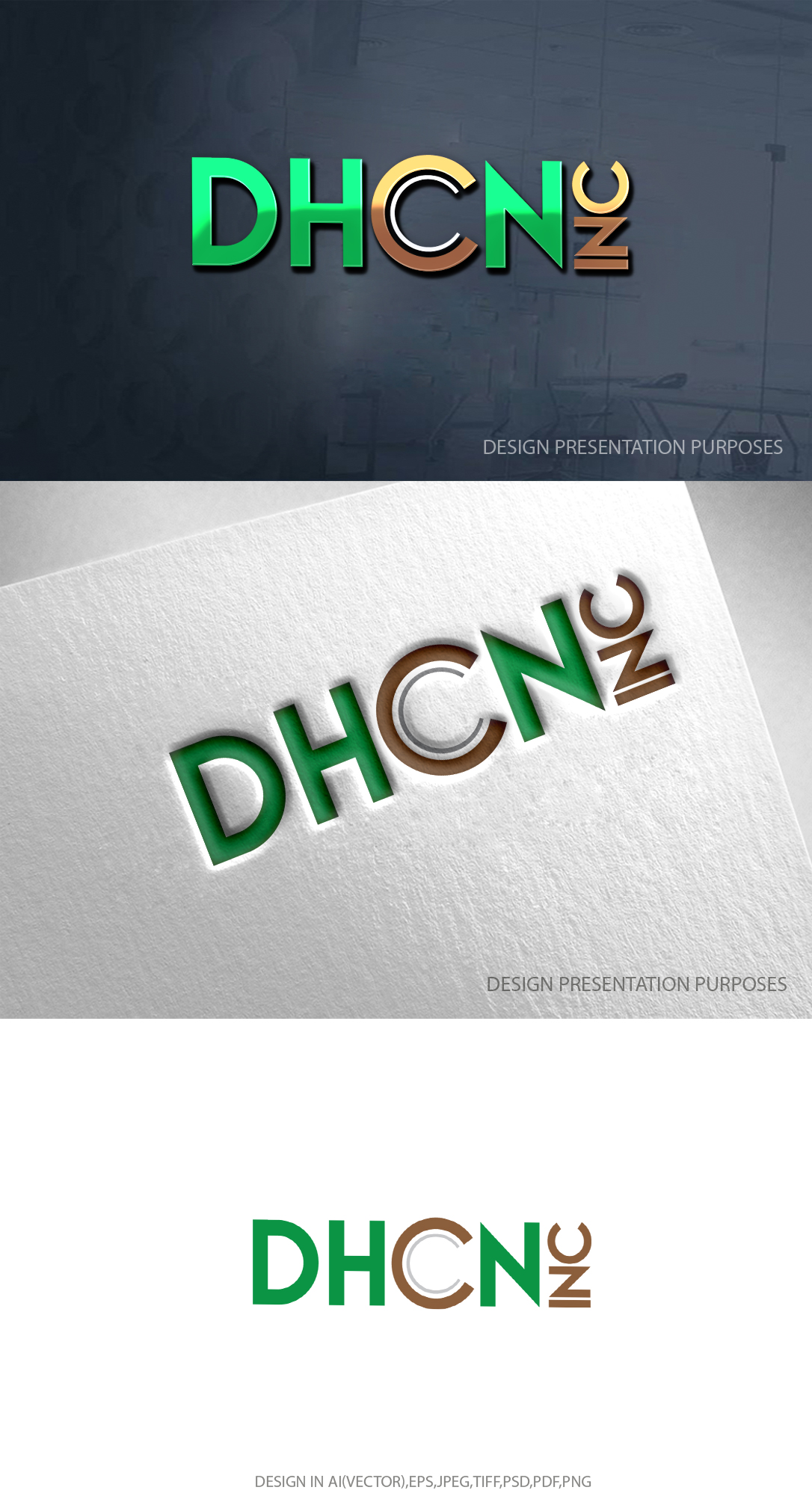 Logo Design by zebronicgraphic for DHCN Inc. | Design #30825973