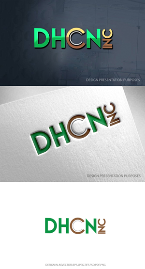 Logo Design by zebronicgraphic for DHCN Inc. | Design: #30825973