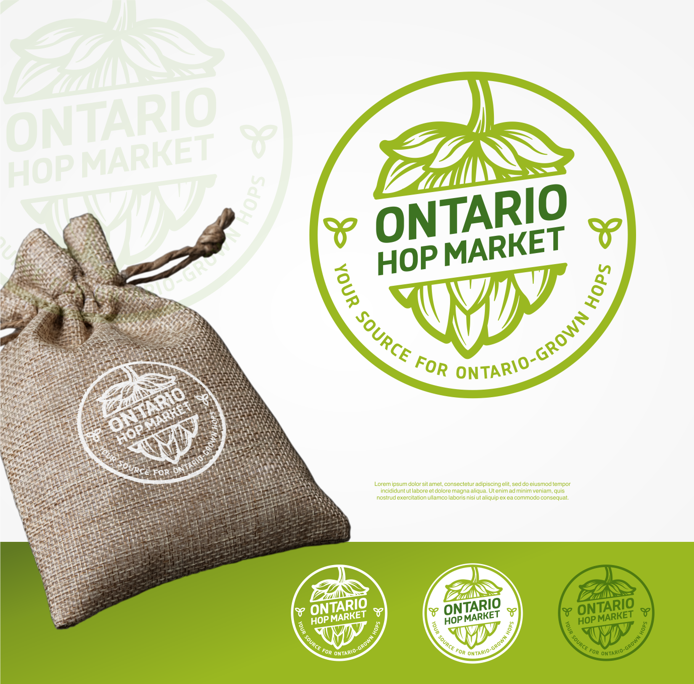 Logo-Design von LUTNG. für The Great Canadian Hops Company Inc | Design #30888156