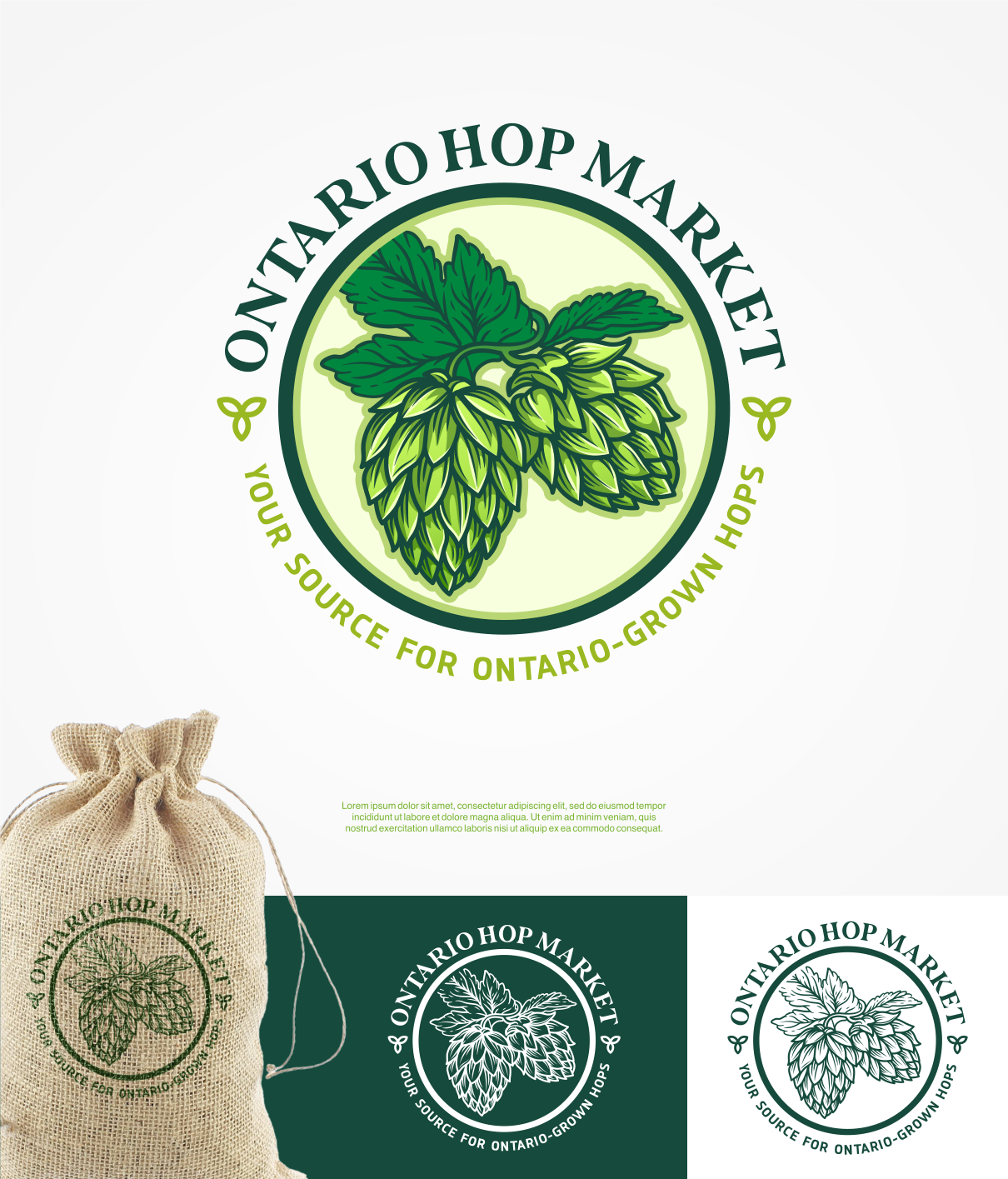 Logo-Design von LUTNG. für The Great Canadian Hops Company Inc | Design #30888161