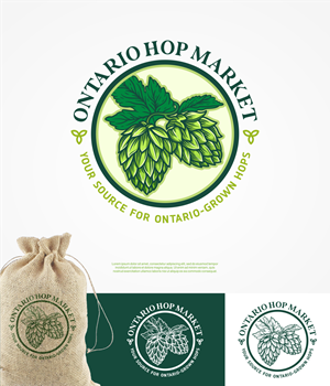 Logo Design by LUTNG. for The Great Canadian Hops Company Inc | Design: #30888161