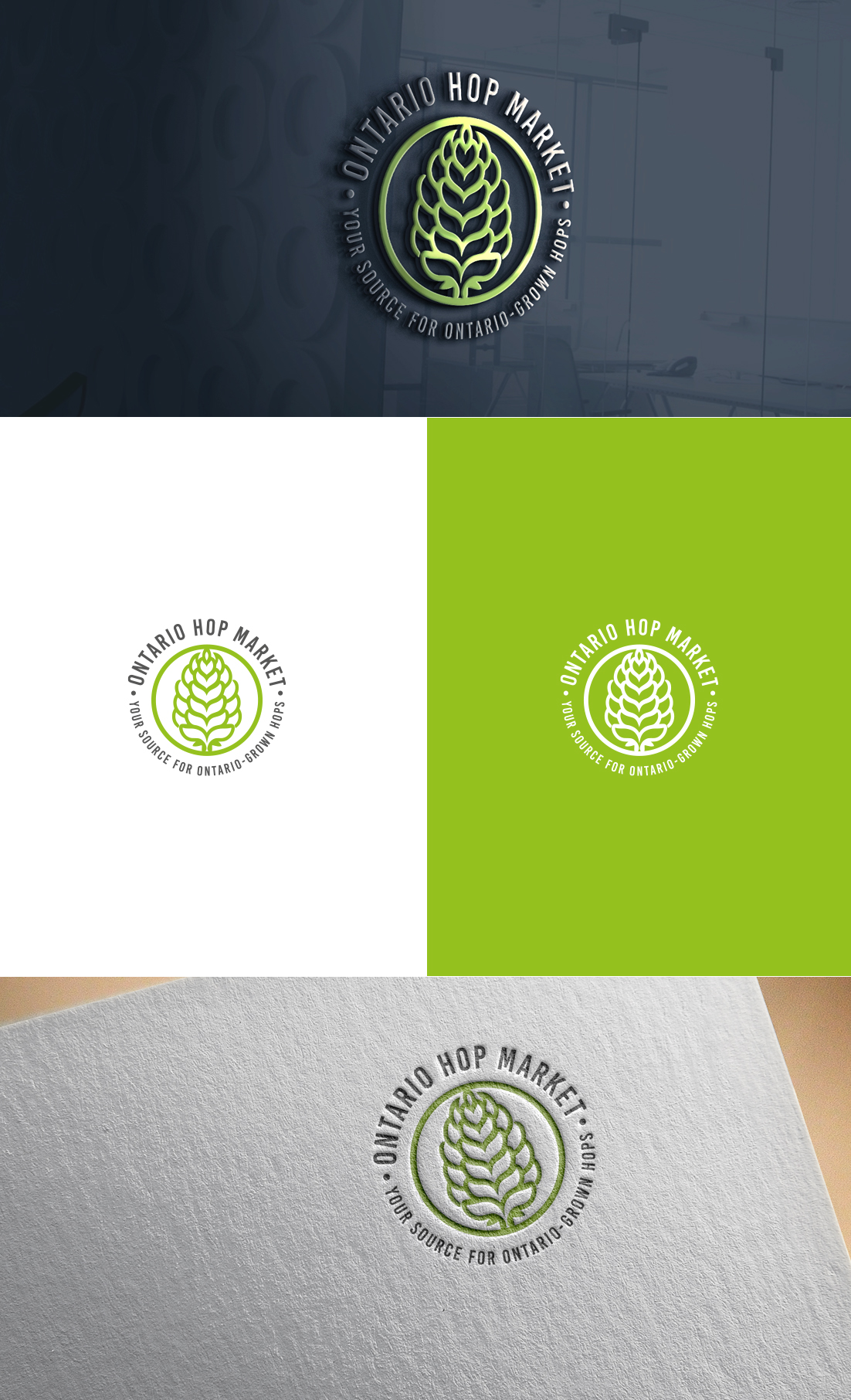 Logo Design by GLDesigns for The Great Canadian Hops Company Inc | Design #30821834