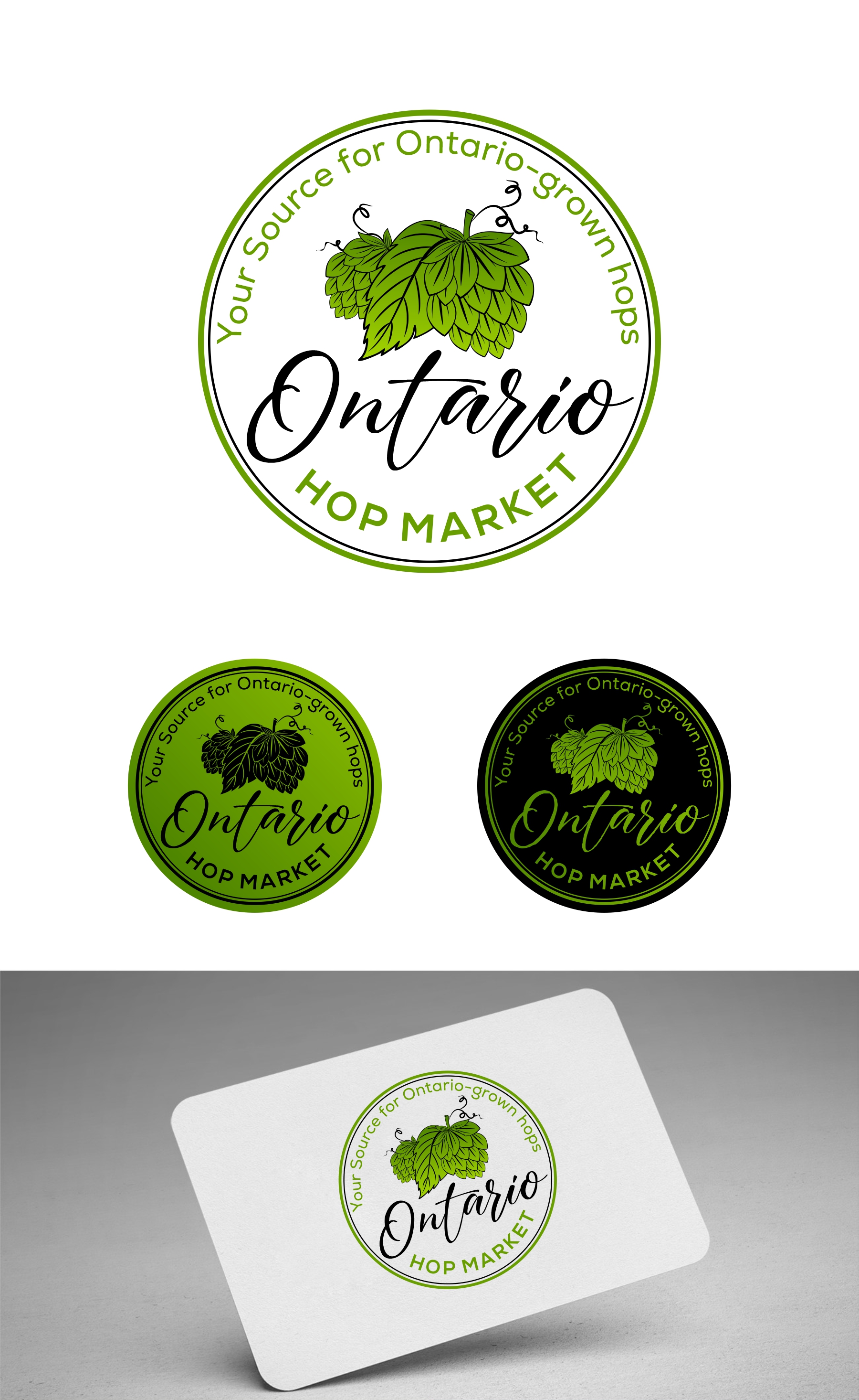 Logo Design by debdesign for The Great Canadian Hops Company Inc | Design #30825086