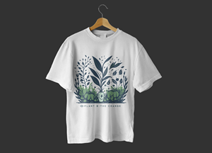 T-shirt Design by mounis for Plant B clothing design | Design: #30839605
