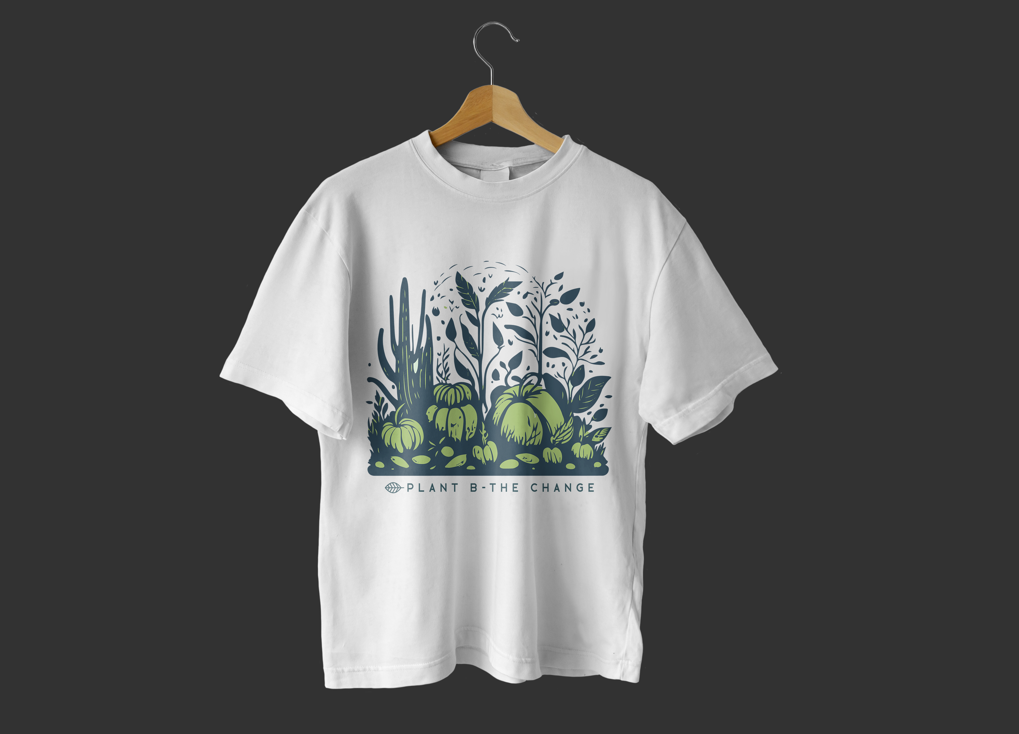 T-shirt Design by mounis for Plant B clothing design | Design #30839606