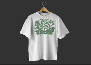 T-shirt Design by mounis for Plant B clothing design | Design: #30845193