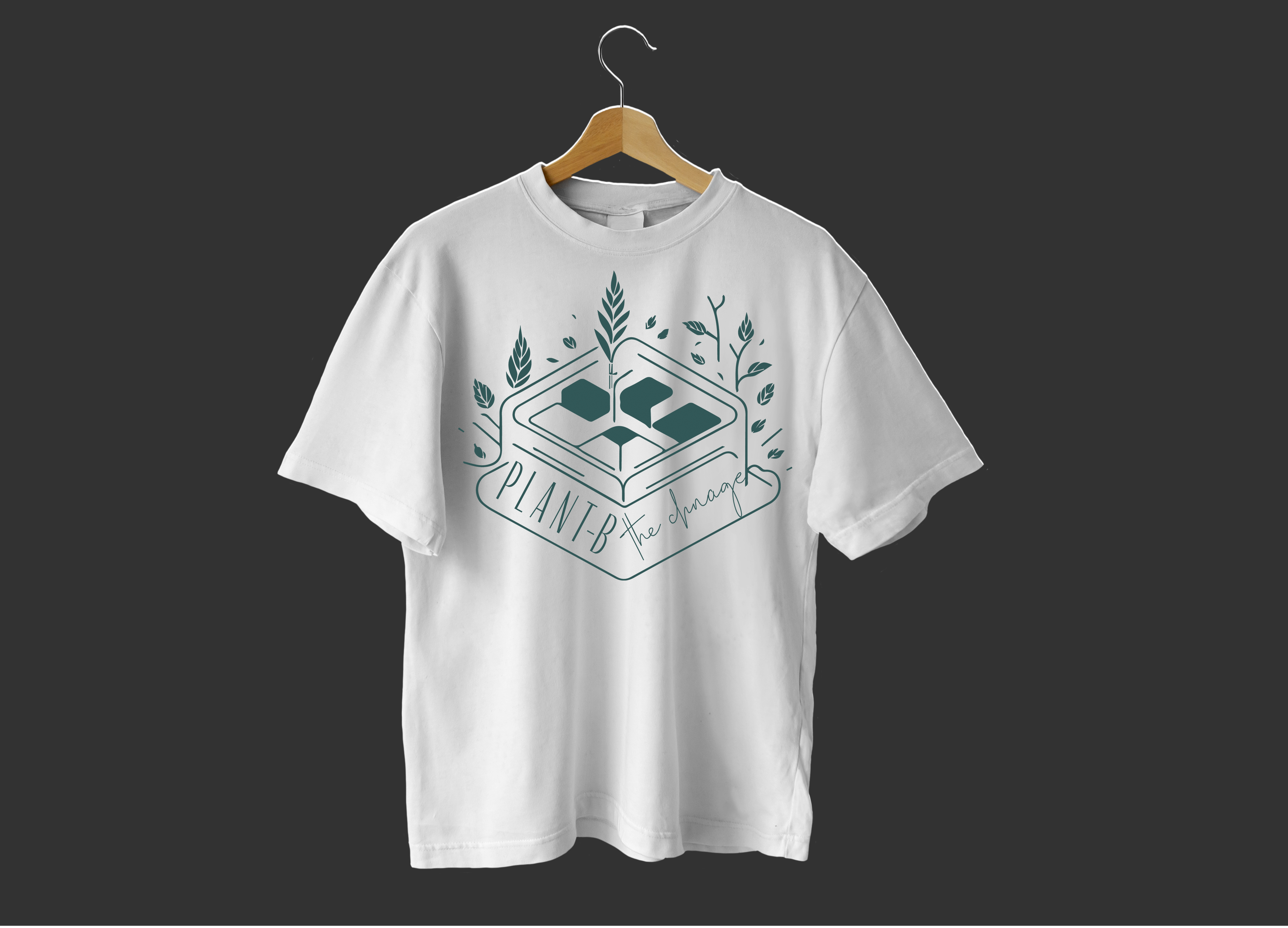 T-shirt Design by mounis for Plant B clothing design | Design #30845196