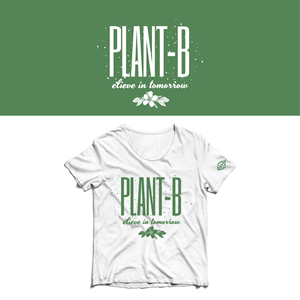 T-shirt Design by saka.aleksandar for Plant B clothing design | Design: #30845098