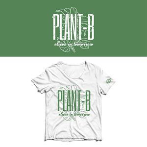 T-shirt Design by saka.aleksandar for Plant B clothing design | Design: #30845099