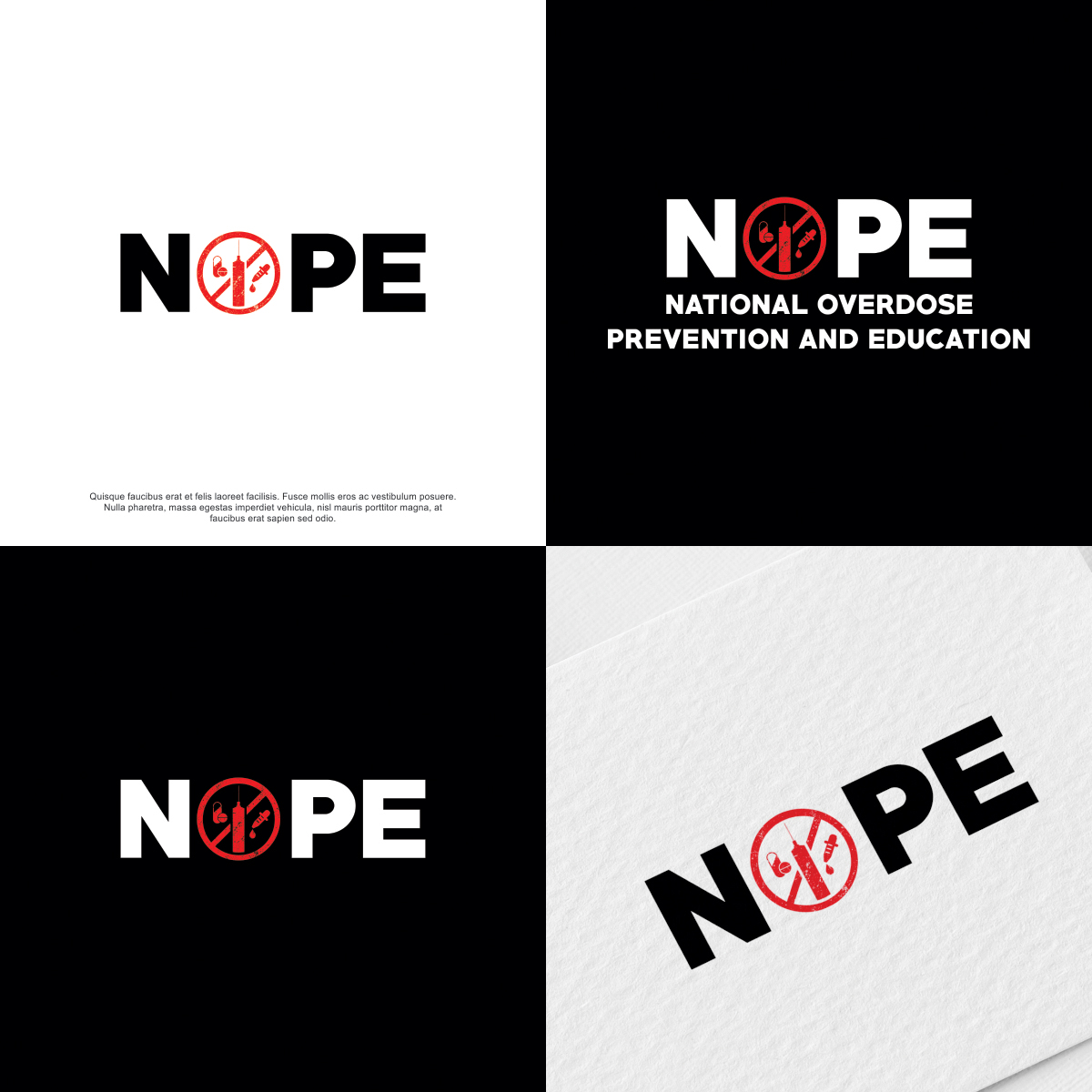 Logo Design by ss7379 for NOPE | Design #30828207