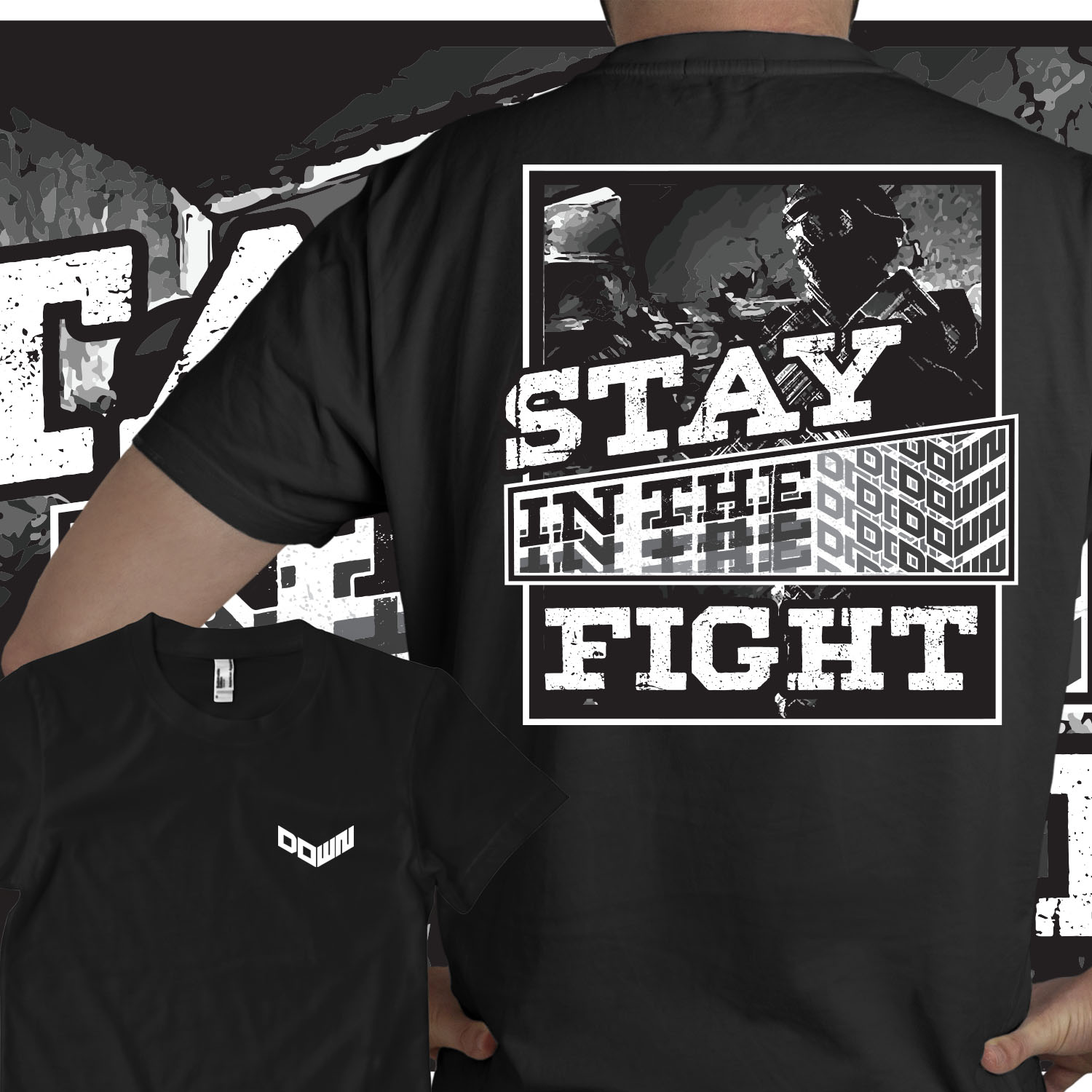 T-shirt Design by ScarDesigns for DOWN APPAREL | Design #30848573