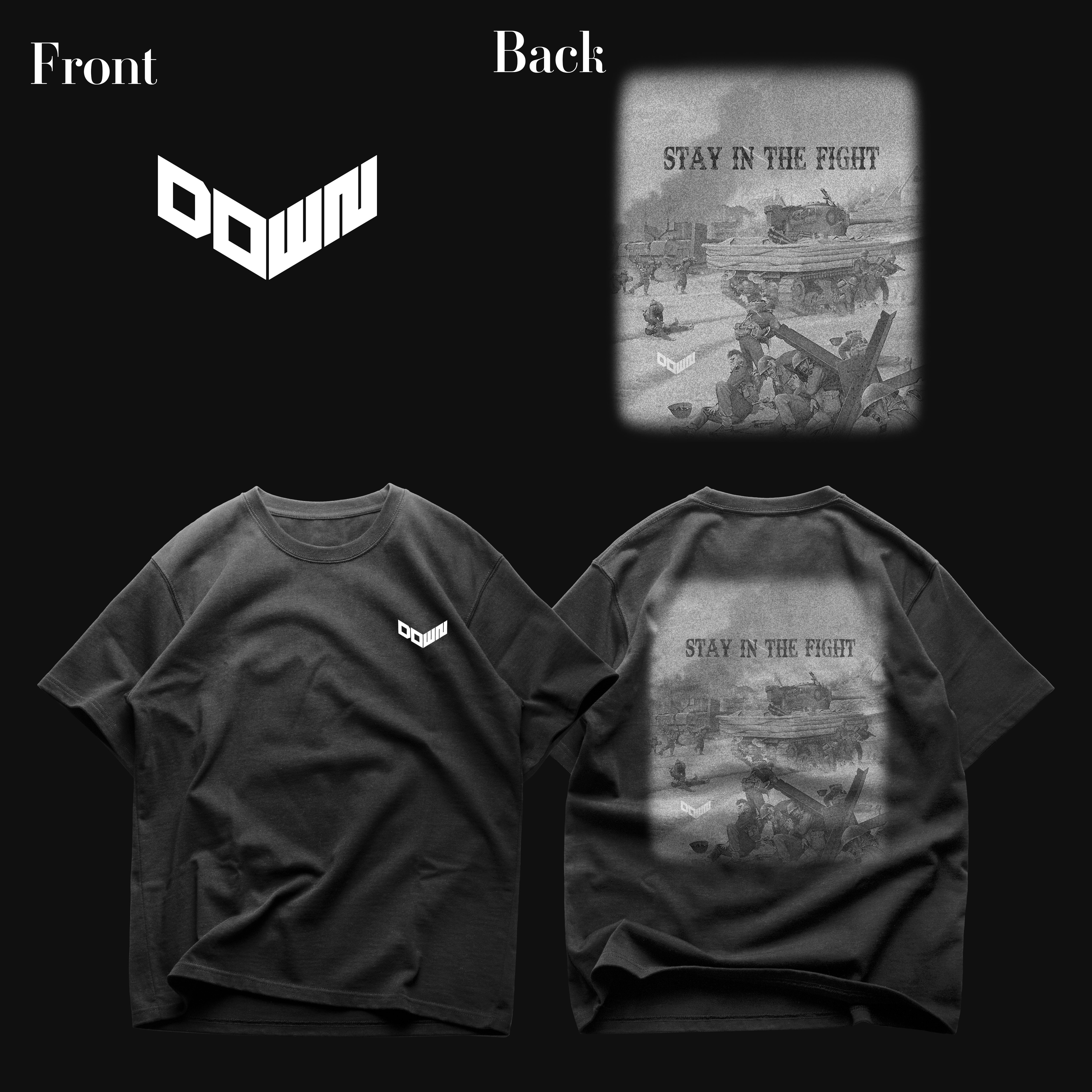 T-shirt Design by Designer-Shuvo for DOWN APPAREL | Design #30828481