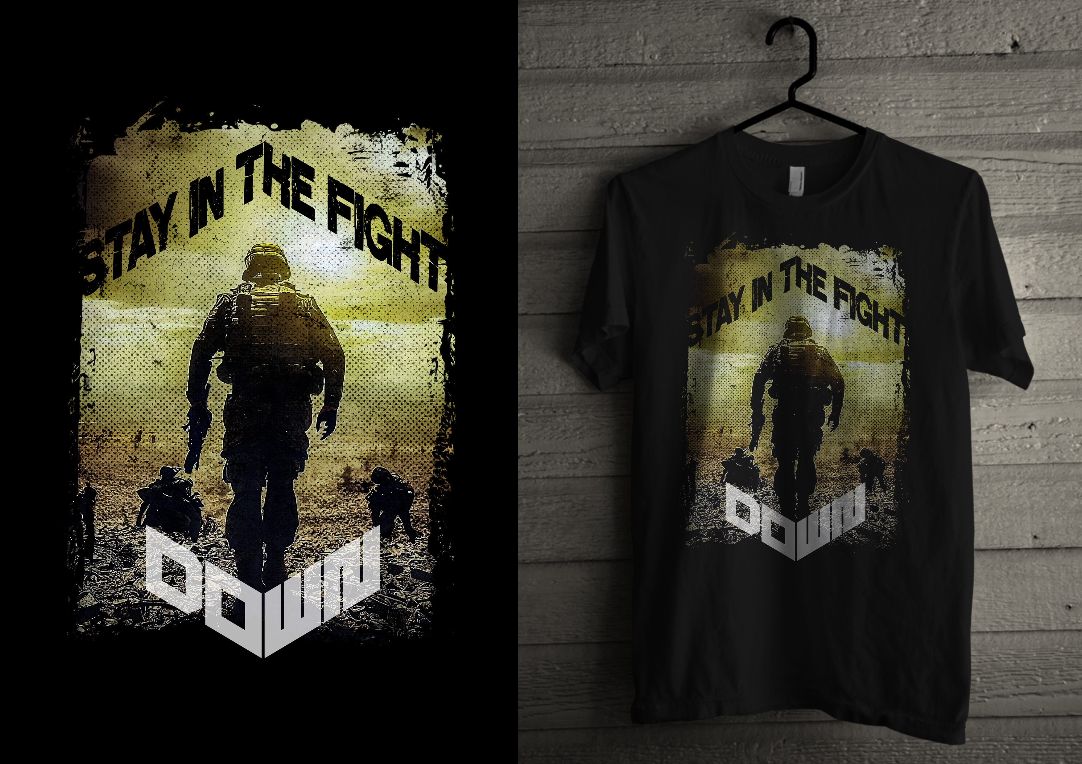 T-Shirt-Design von denuj für DOWN APPAREL | Design #30840556