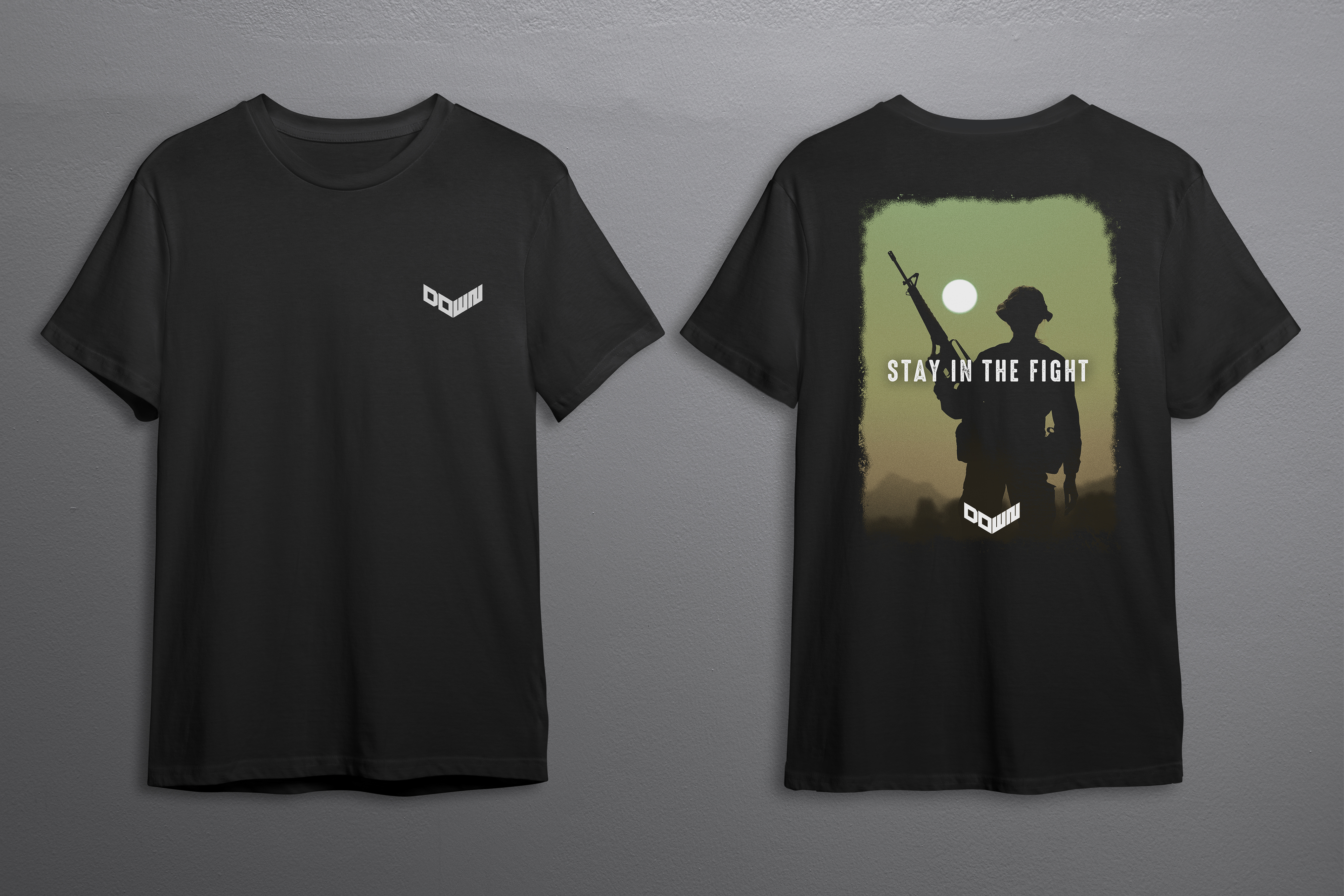 T-shirt Design by geralebredo for DOWN APPAREL | Design #30844472