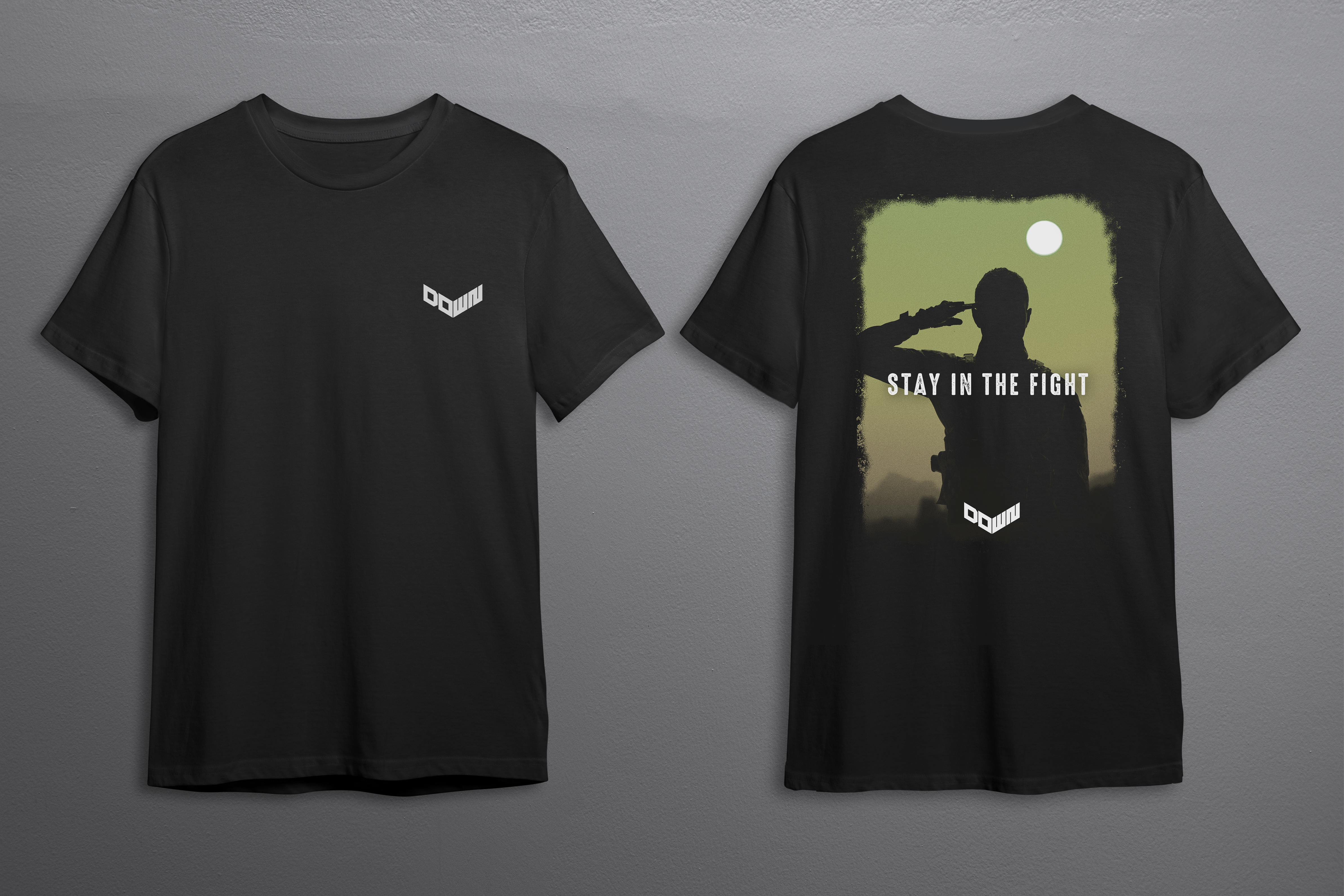 T-shirt Design by geralebredo for DOWN APPAREL | Design #30851024