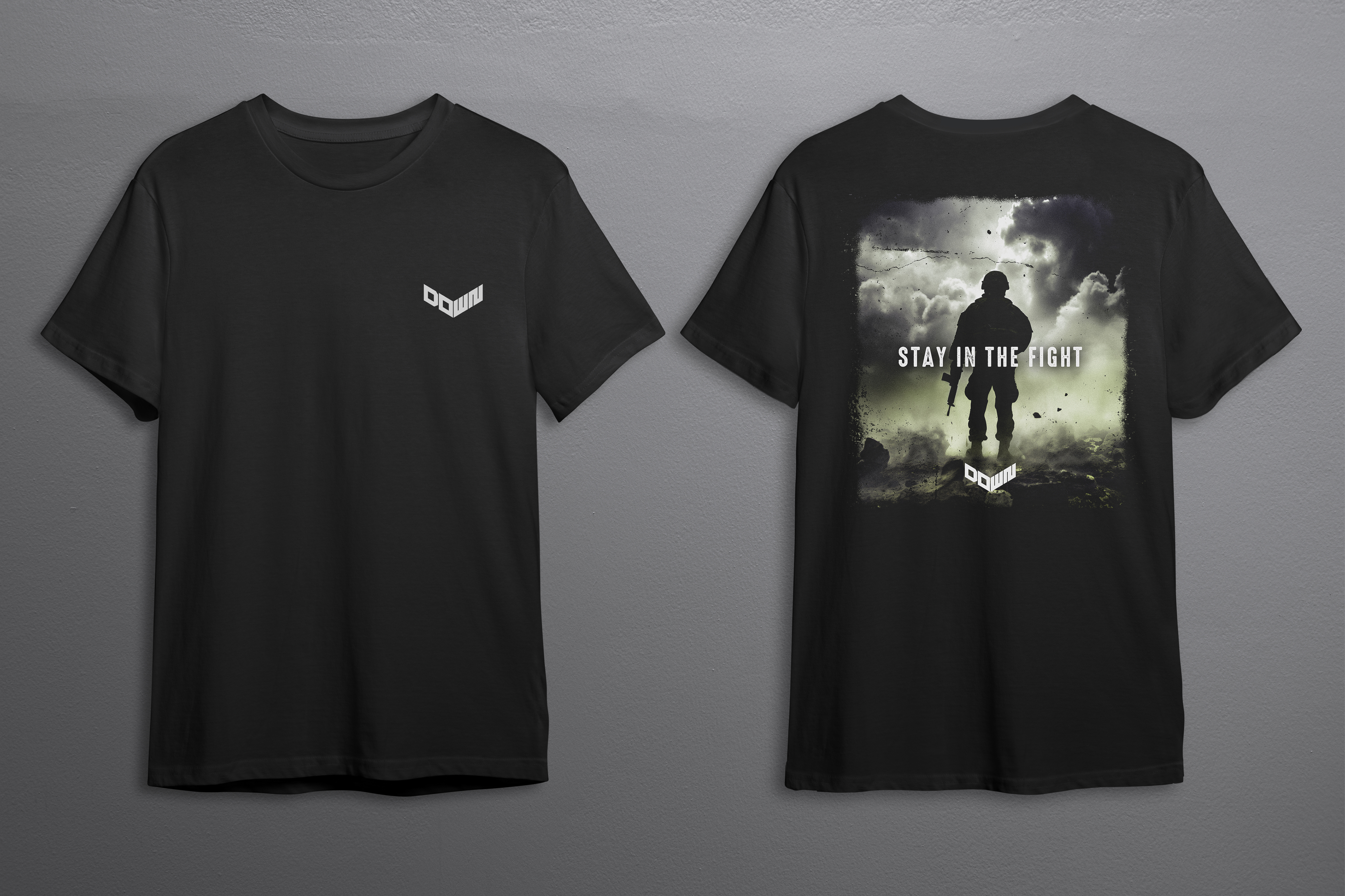 T-shirt Design by geralebredo for DOWN APPAREL | Design #30851033