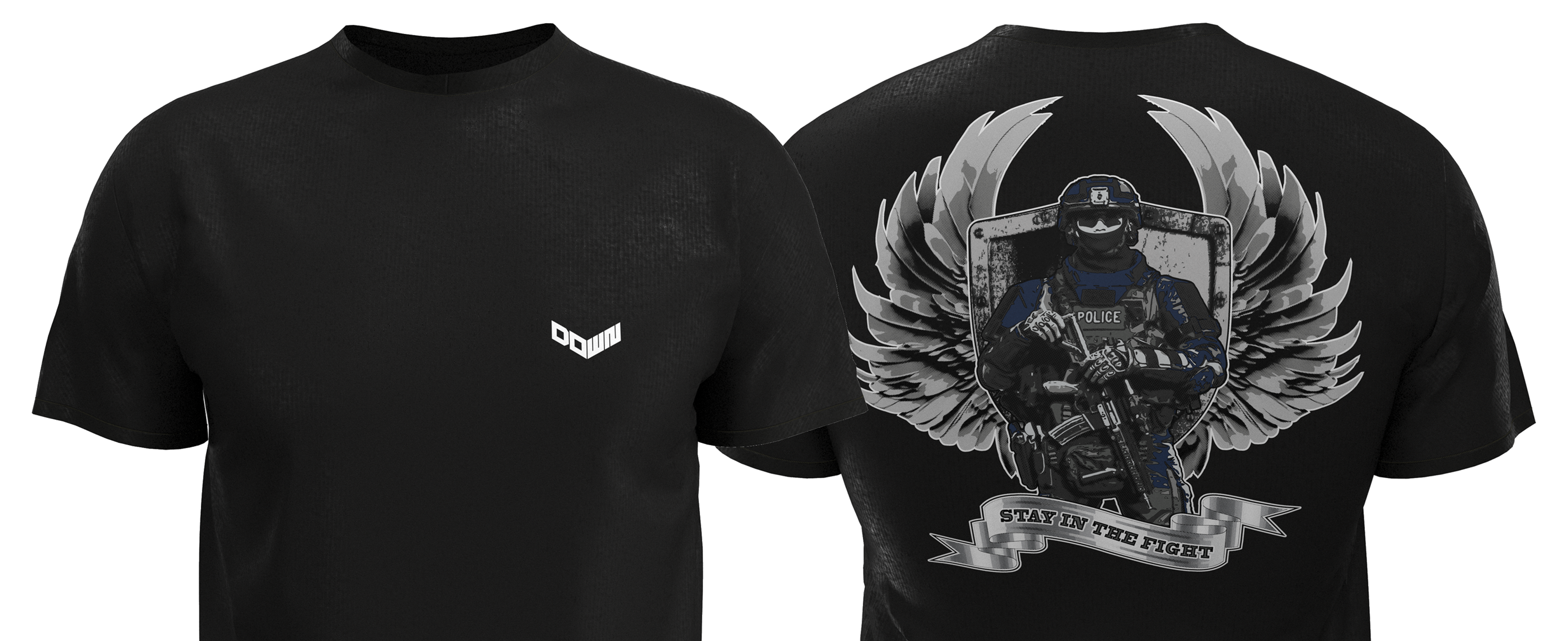 T-shirt Design by Kucriet for DOWN APPAREL | Design #30854365