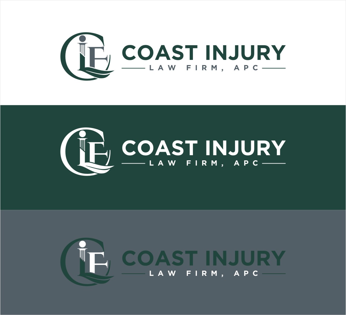 Logo Design by creative Sujsa for Coast Injury Law Firm, APC | Design #30828243
