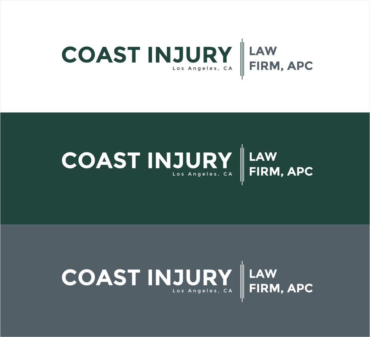 Logo Design by creative Sujsa for Coast Injury Law Firm, APC | Design #30828290