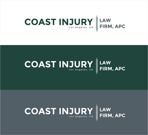Logo Design by creative Sujsa for Coast Injury Law Firm, APC | Design: #30828290