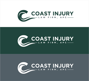 Logo Design by creative Sujsa for Coast Injury Law Firm, APC | Design: #30841344