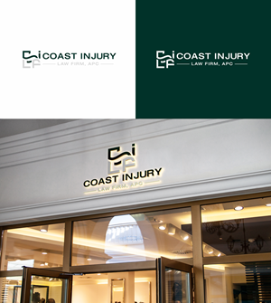 Logo Design by RA-bica for Coast Injury Law Firm, APC | Design: #30842264