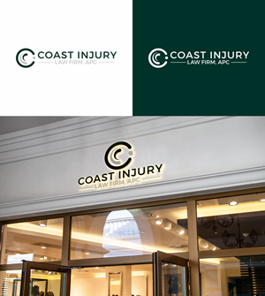 Diseño de Logo por RA-bica para Coast Injury Law Firm, APC | Diseño: #30842267
