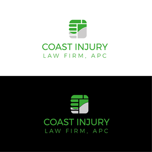 Logo Design by COR for Coast Injury Law Firm, APC | Design #30851603