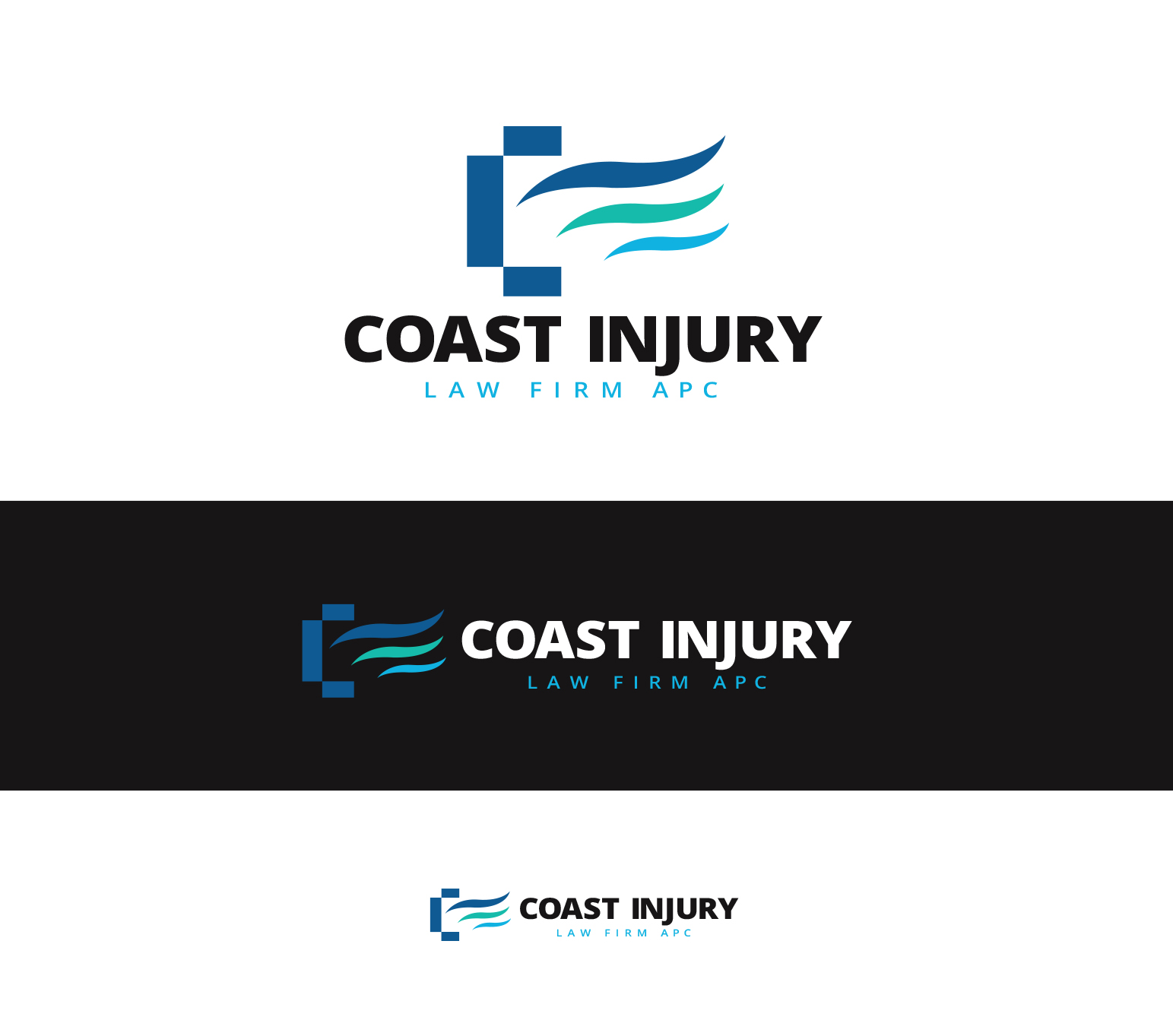 Logo Design by CanDoDesign for Coast Injury Law Firm, APC | Design #30841208