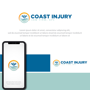 Logo Design by Anekaa for Coast Injury Law Firm, APC | Design: #30827402