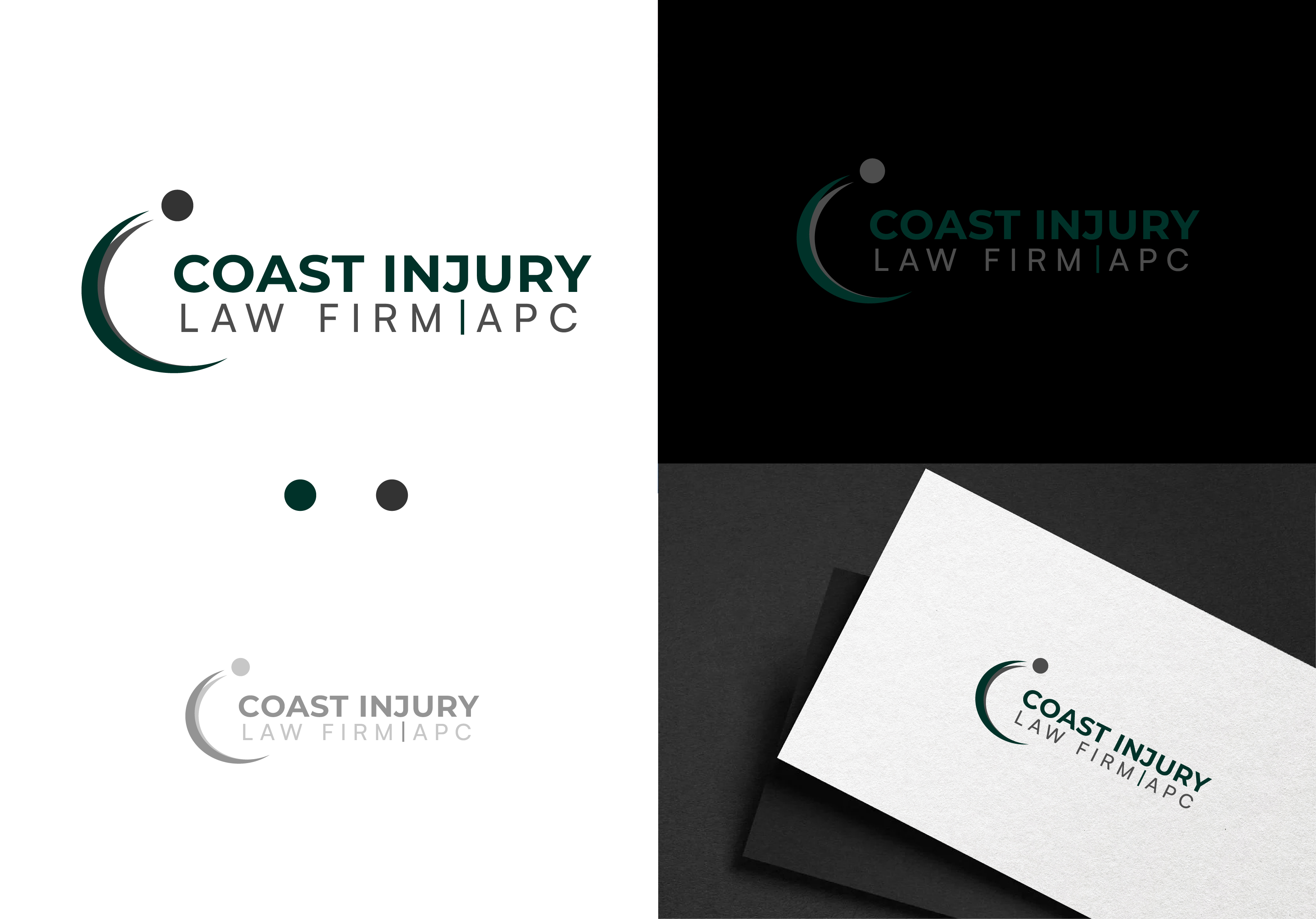 Logo Design by got2believe for Coast Injury Law Firm, APC | Design #30859668