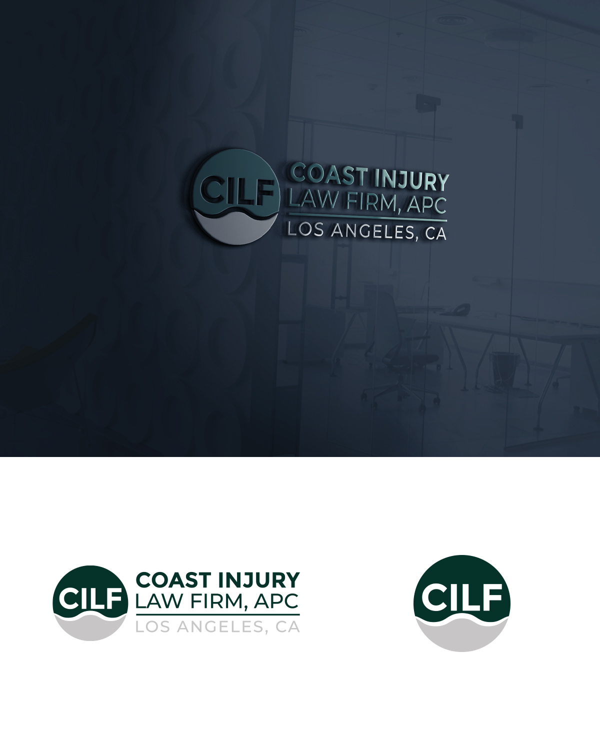 Logo Design by Go4Logo for Coast Injury Law Firm, APC | Design #30858103