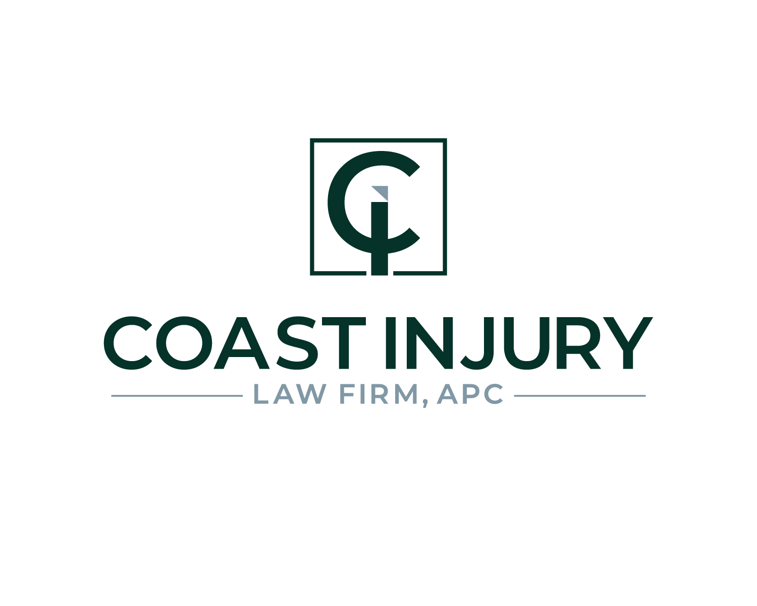 Logo Design by Atec for Coast Injury Law Firm, APC | Design #30841560