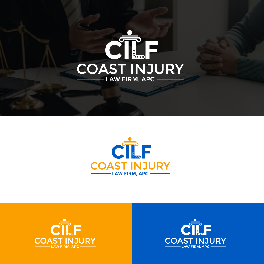 Logo Design by webeezine for Coast Injury Law Firm, APC | Design #30850736