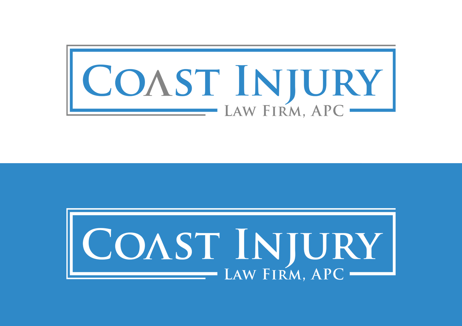 Logo Design by Soonia for Coast Injury Law Firm, APC | Design #30828901