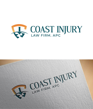 Diseño de Logo por yudaharv para Coast Injury Law Firm, APC | Diseño: #30852071
