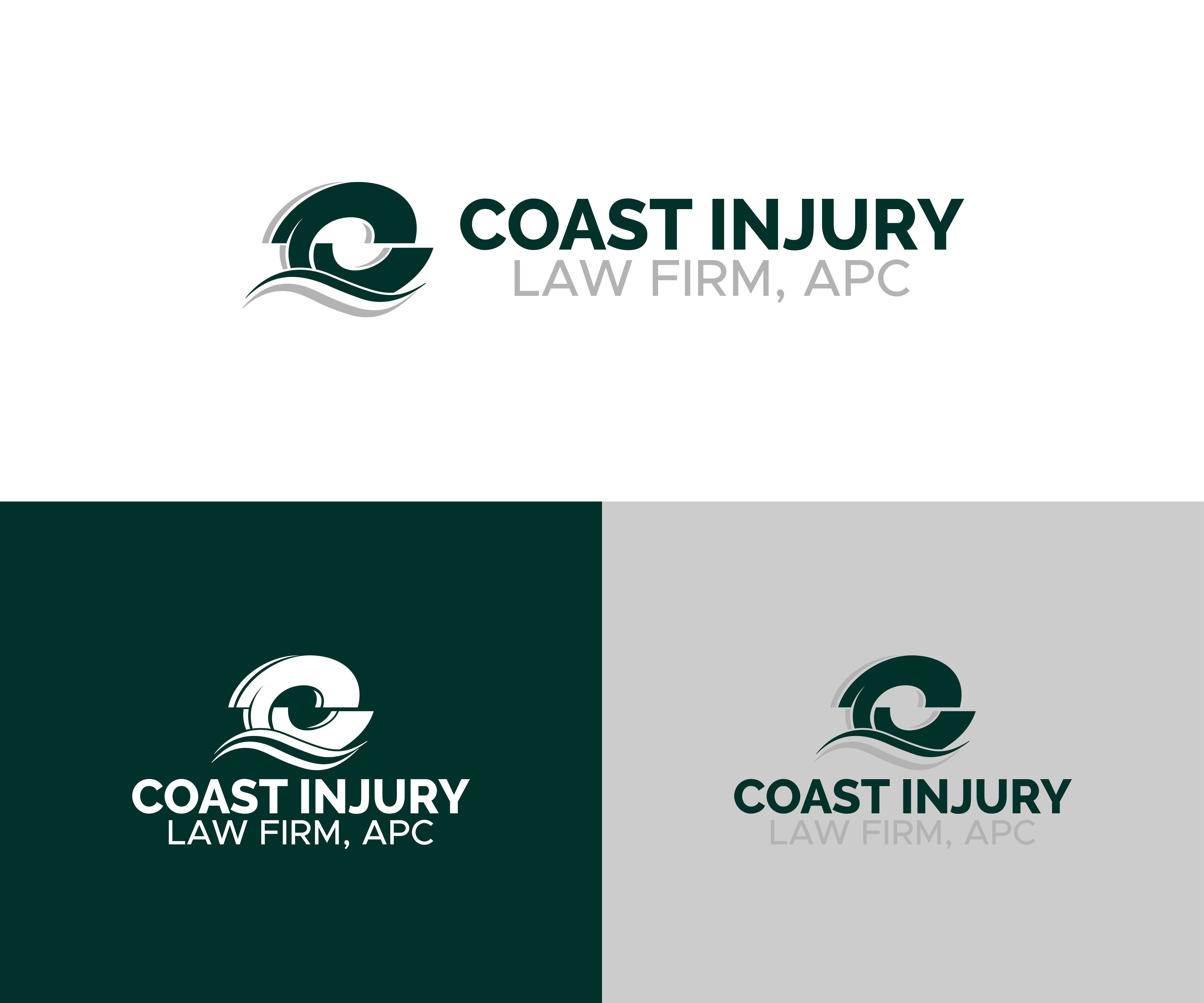 Logo Design by Avilash for Coast Injury Law Firm, APC | Design #30862905