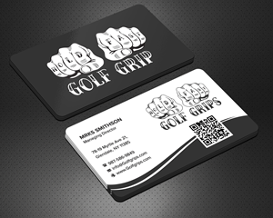 Business Card Design by sadikul islam for Hold Fast Golf Grips | Design: #30831457