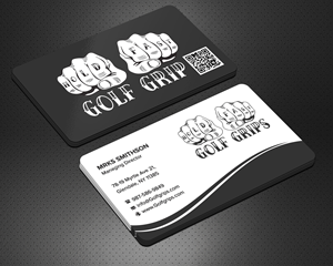 Business Card Design by sadikul islam for Hold Fast Golf Grips | Design: #30831471