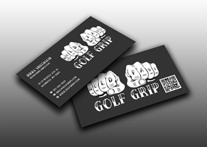 Business Card Design by sadikul islam for Hold Fast Golf Grips | Design: #30831492
