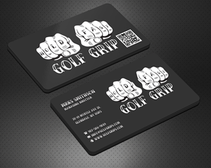 Business Card Design by sadikul islam for Hold Fast Golf Grips | Design: #30831493