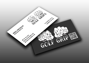 Business Card Design by sadikul islam for Hold Fast Golf Grips | Design: #30831495