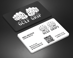 Business Card Design by sadikul islam for Hold Fast Golf Grips | Design: #30831507
