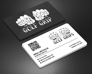 Business Card Design by sadikul islam for Hold Fast Golf Grips | Design: #30831509