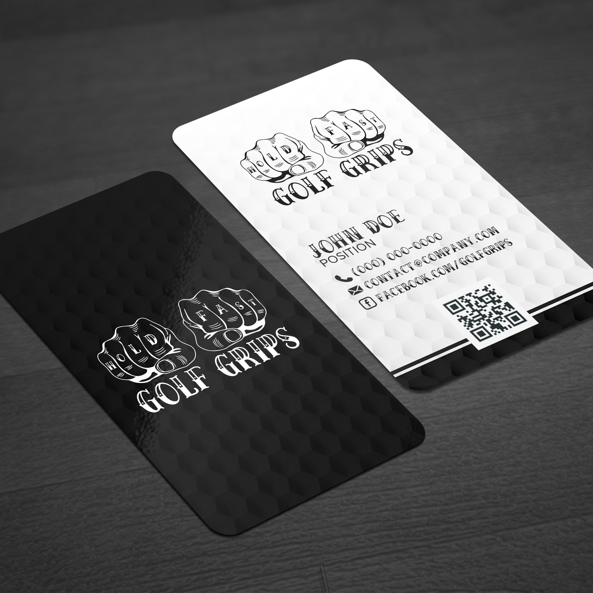 Visitenkarten-Design von WellDesign für Hold Fast Golf Grips | Design #30831102