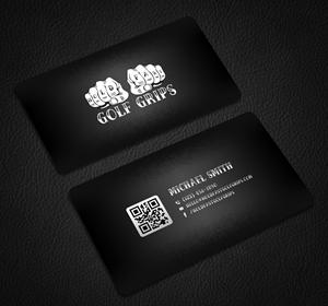 Business Card Design by Sun Moon Graphic Designer for Hold Fast Golf Grips | Design: #30828253