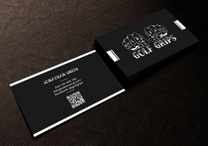 Business Card Design by Creations Box 2015 for Hold Fast Golf Grips | Design: #30829512