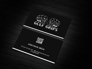 Business Card Design by Creations Box 2015 for Hold Fast Golf Grips | Design: #30829514