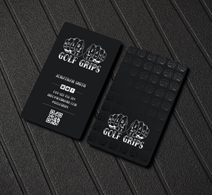 Business Card Design by Creations Box 2015 for Hold Fast Golf Grips | Design: #30829518